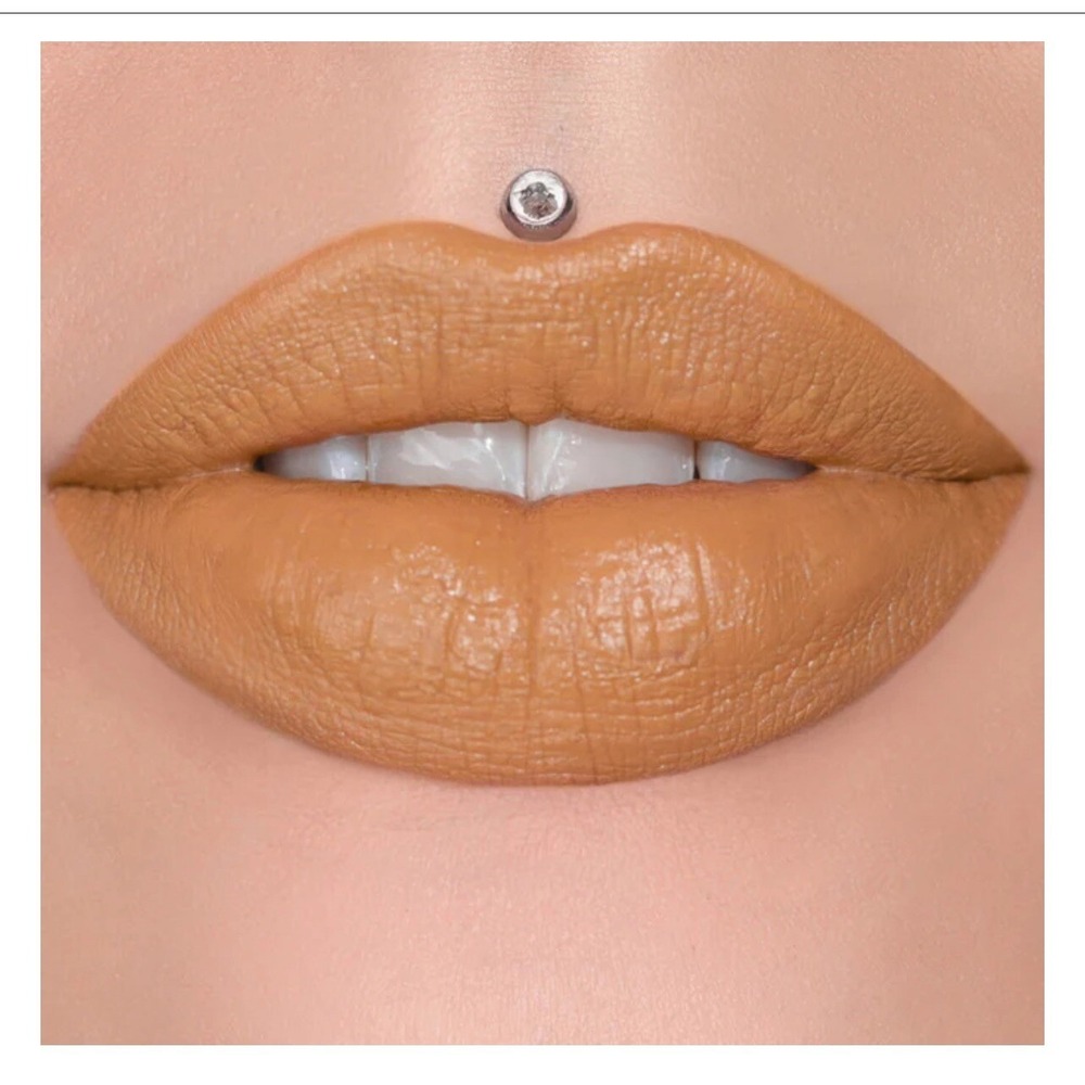 Jeffree Star Velvet Trap Lipstick Gardening H*e Muted Nude Yellow New